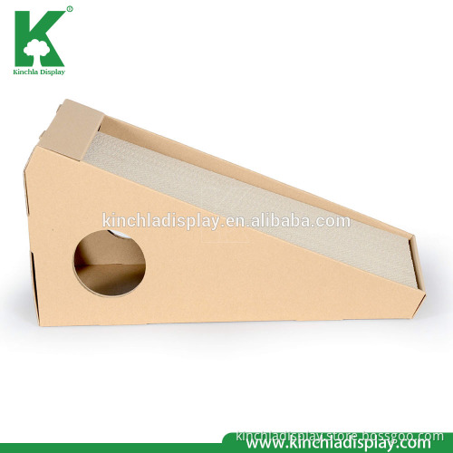 Folding Cardboard Cat Scratching Posts with Scratching Pad